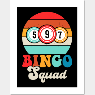 Bingo Squad T shirt For Women Posters and Art